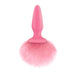 4 - inch Ns Novelties Pink Anal Butt Plug With Bunny Tail - Peaches and Screams