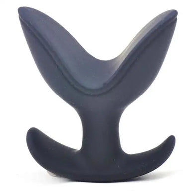 4-inch Silicone Black Bendable Medium Anal Stretcher - Peaches and Screams