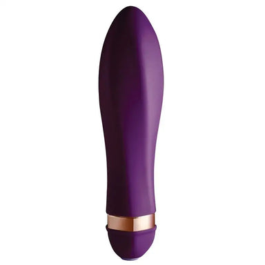 5.3-inch Rocks Off Twister Smooth Silicone Vibrator With 10 Settings - Peaches and Screams