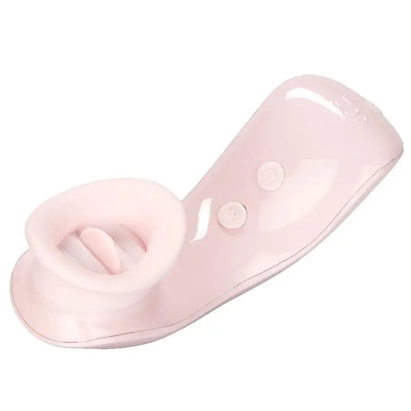 5.75-inch Colt Pink Rechargeable Silicone Clit Vibrator With 10 Functions - Peaches and Screams
