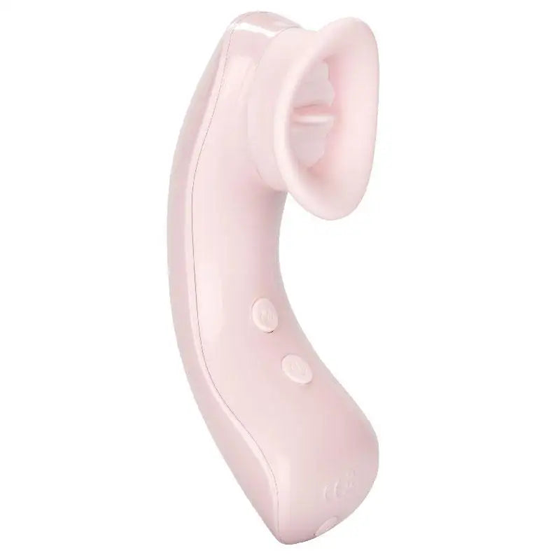 5.75-inch Colt Pink Rechargeable Silicone Clit Vibrator With 10 Functions - Peaches and Screams
