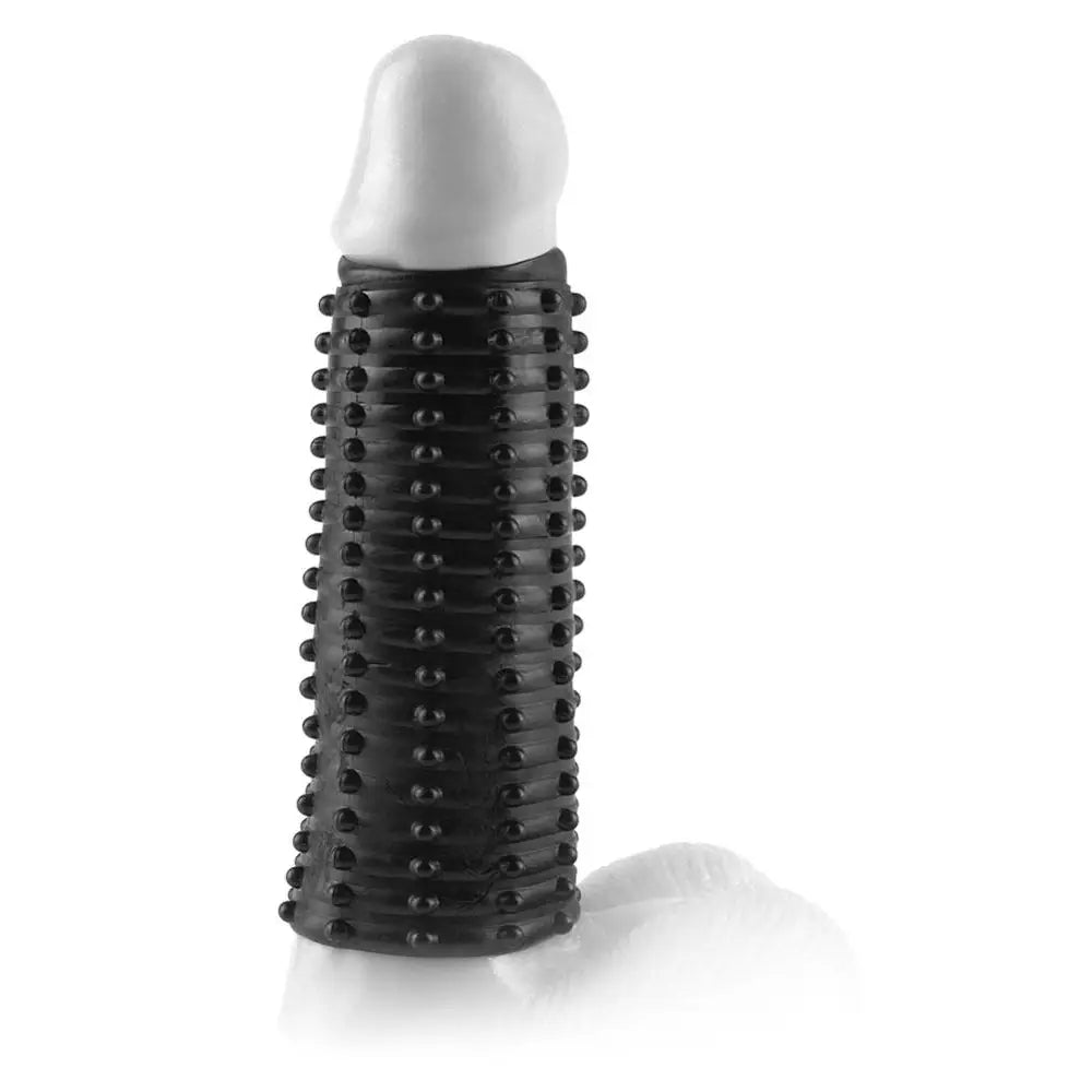 5.75 - inch Extensions Magic Penis Pleasure Sleeve With Nubs - Peaches and Screams