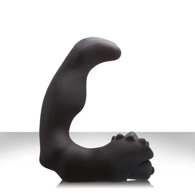 5-inch Black Renegade Waterproof Vibrating Prostate Massager - Peaches and Screams