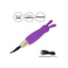 5-inch Colt Silicone Purple Rechargeable Mini Rabbit Clitoral Massager - Peaches and Screams