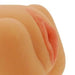5 - inch Flesh Pink Realistic Feel Pussy Stroker With Ribbed Tunnel - Peaches and Screams