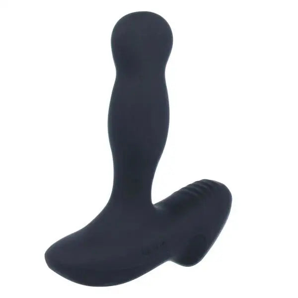 5 - inch Nexus Silicone Black Rotating Prostate Massager With Remote - Peaches and Screams