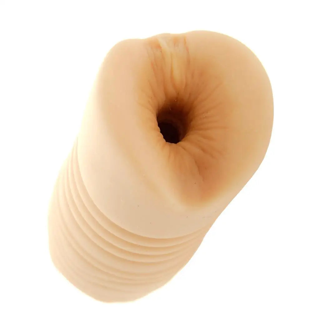 5.5-inch Realistic Feel Flesh Pink Ass Masturbator Stroker For Men - Peaches and Screams