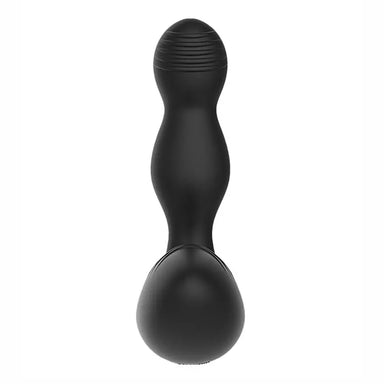 5-inch Shots Toys Silicone Black Rechargeable Electro Shock Prostate Massager - Peaches and Screams