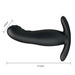 5 - inch Silicone Black Multi - speed Rechargeable Prostate Massager - Peaches and Screams