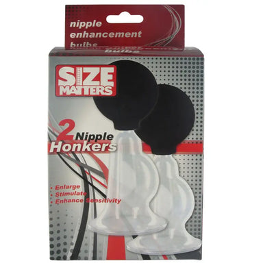5.5-inch Size Matters Clear Nipple Enlarger Bulbs - Peaches and Screams
