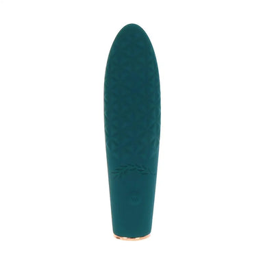 5.5 - inch Toyjoy Silicone Green Rechargeable Waterproof Bullet Vibrator - Peaches and Screams