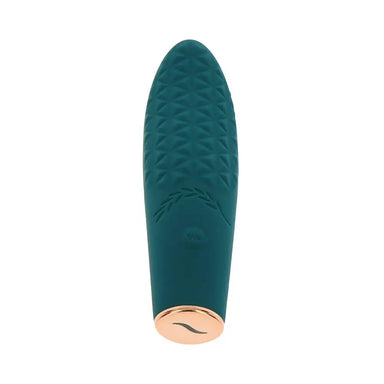 5.5 - inch Toyjoy Silicone Green Rechargeable Waterproof Bullet Vibrator - Peaches and Screams
