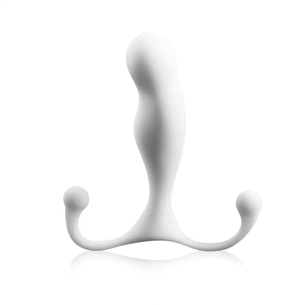 5-inch White Aneros Maximus Trident Prostate Massager - Peaches and Screams