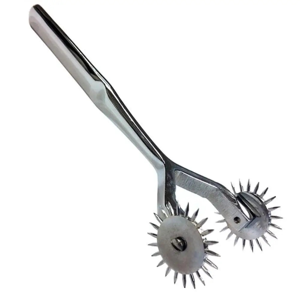 6.25 Inch Rouge Garments Stainless Steel Double Pinwheel - Peaches and Screams