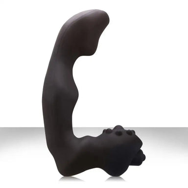 6.5-inch Renegade Black Discreet Waterproof Prostate Massager - Peaches and Screams