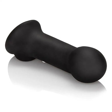 6.5 - inch Slugger Black Stretchy Penis Extender Sleeve For Him - Peaches and Screams