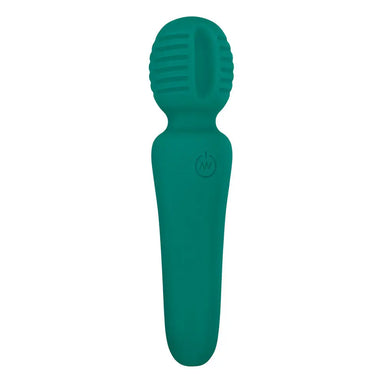 6-inch Adam And Eve Silicone Green Rechargeable Wand Massager - Peaches and Screams