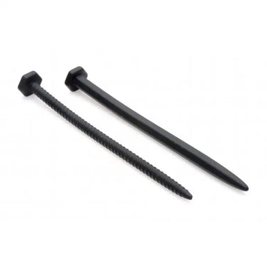 6 Inch Master Series Black Hardware Nail And Screw Sounds - Peaches and Screams