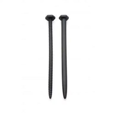 6 Inch Master Series Black Hardware Nail And Screw Sounds - Peaches and Screams