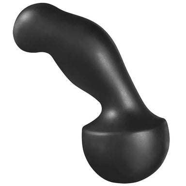 6 - inch Nexus Gyro Black Silky Silicone Prostate Massager - Peaches and Screams
