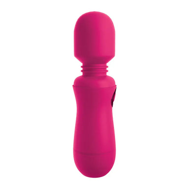 6 - inch Pipedream Silicone Pink Rechargeable Magic Wand Massager - Peaches and Screams