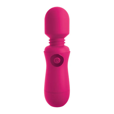 6 - inch Pipedream Silicone Pink Rechargeable Magic Wand Massager - Peaches and Screams