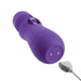 6-inch Pipedream Silicone Purple Rechargeable Wand Massager - Peaches and Screams