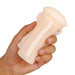 6 Inch Rends Vorze A10 Cyclone Flesh Stretchy Fleshlight Sleeve - Peaches and Screams