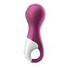 6-inch Satisfyer Pro Silicone Red Rechargeable Clitoral Vibrator - Peaches and Screams