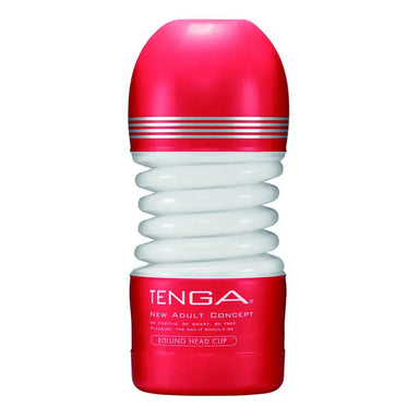 6-inch Tenga Clear Realistic Feel Rolling Head Cup Masturbator - Peaches and Screams