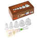 6 - piece Rimba Clear Cupping Therapy Set - Peaches and Screams