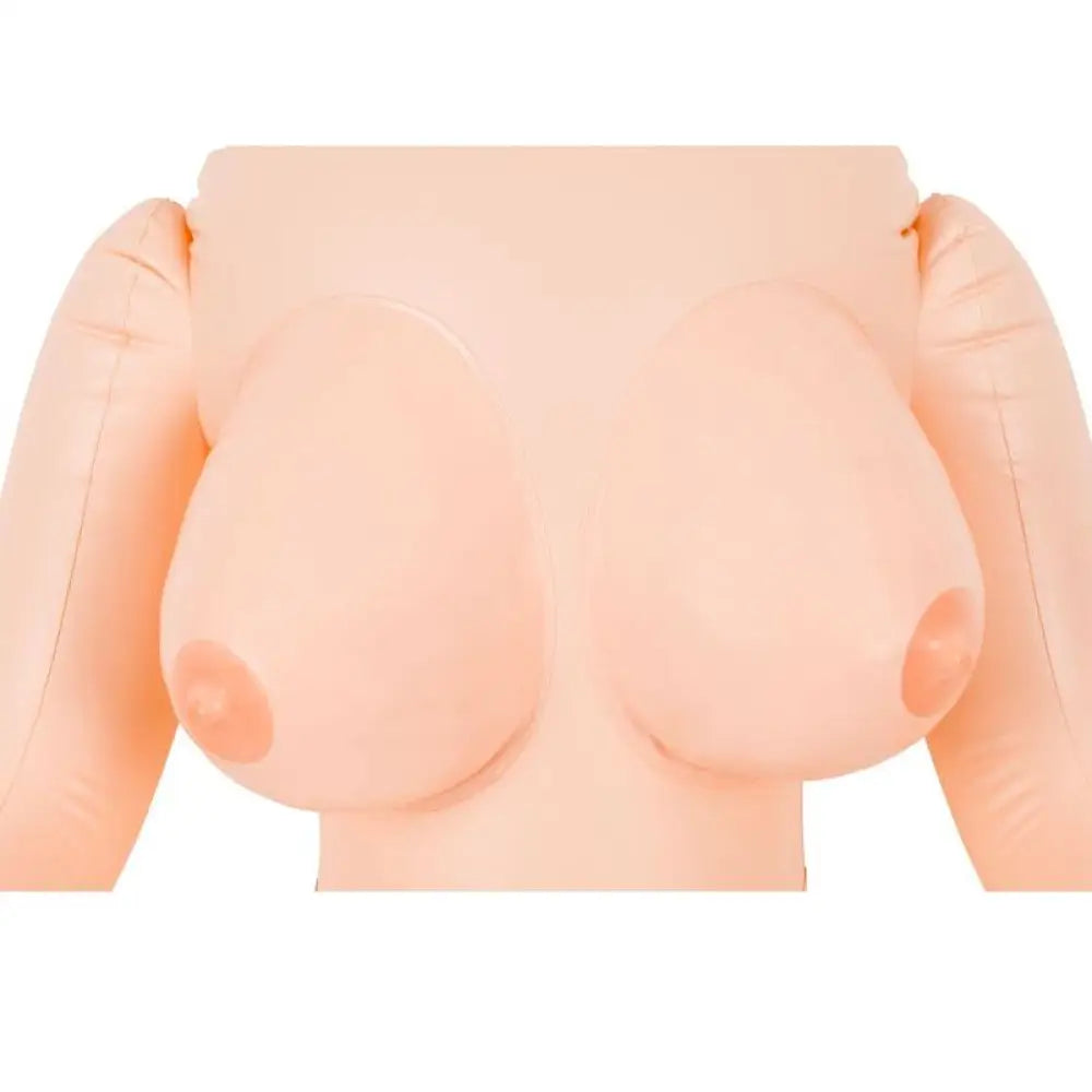 65-inch Transexual Sex Doll with 2 Love Holes and Removable Dildo - Peaches and Screams