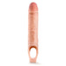 7.5-inch Blush Novelties Flesh Pink Penis Extender with Veined Shaft - Peaches and Screams