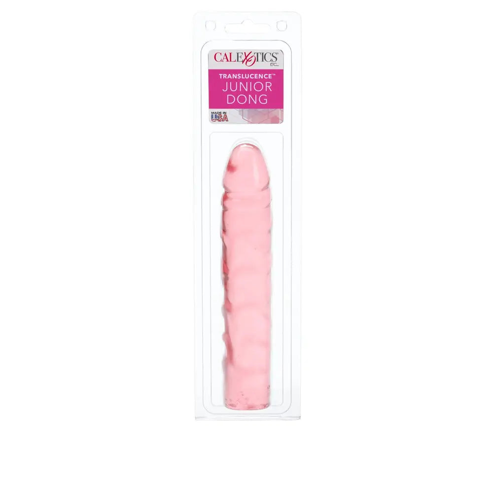 7.5 - inch Colt Jelly Bendable Pink Penis Dildo With Vein Details - Peaches and Screams