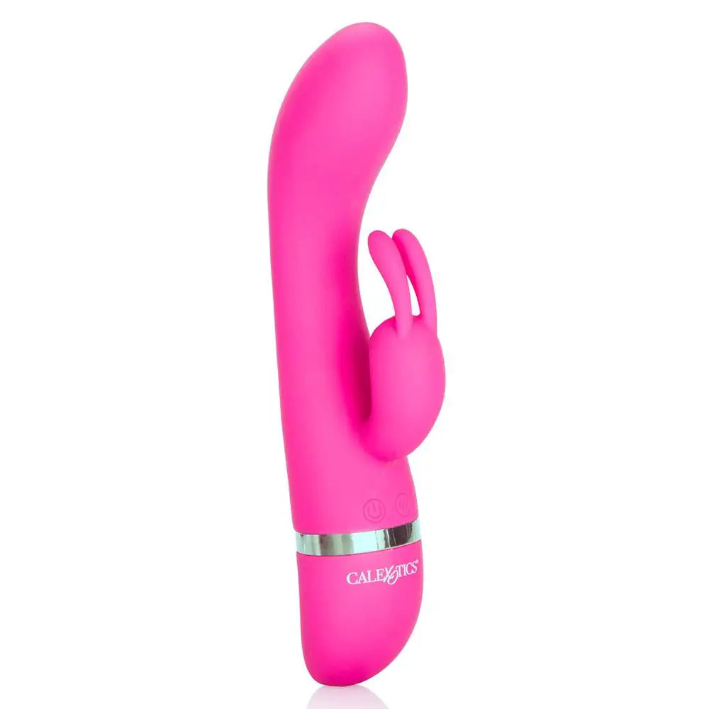 7.5-inch Colt Pink Waterproof Rabbit Vibrator With Dual Motors - Peaches and Screams