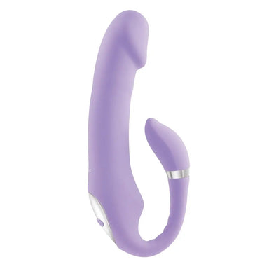 7.5-inch Evolved Silicone Purple Rechargeable G-spot Vibrator - Peaches and Screams