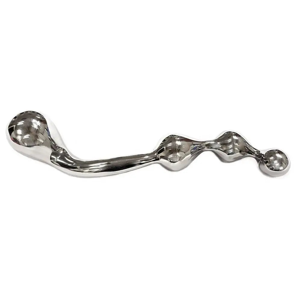 7.5-inch Rouge Stainless Steel Prostate Probe Massager - Peaches and Screams