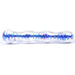 7-inch Blue Wavy Ribbed Glass Dildo For Her - Peaches and Screams
