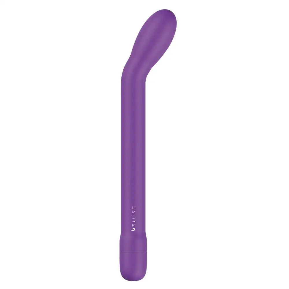 7-inch Bswish Purple Classic G-spot Vibrator With 5-vibration Patterns - Peaches and Screams