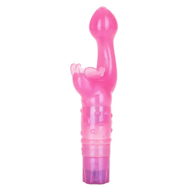 7 - inch Colt Jelly Pink 3 - speeds Butterfly G - spot Vibrator - Peaches and Screams