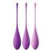 7 - inch Fantasy Silicone Purple Kegel Exercise Set For Women - Peaches and Screams
