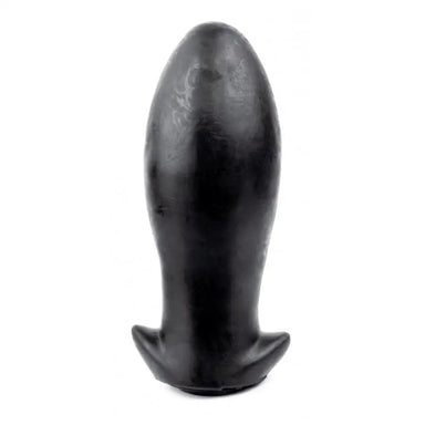 7-inch Massive Tapered Black Plug Dildo - Peaches and Screams