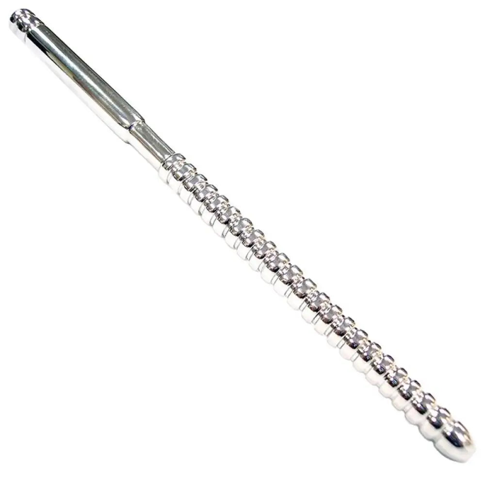 7-inch Stainless Steel Silver Urethral Penis Probe Sound for Him - Peaches and Screams