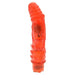 8.5 - inch Colt Red 10 - function Glittered Jelly Penis Vibrator For Her - Peaches and Screams