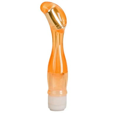 8.5-inch Doc Johnson Orange Waterproof G-spot Vibrator for Her - Peaches and Screams