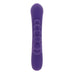 8.5 - inch Toyjoy Silicone Purple Rechargeable Rabbit Triple Pleasure Vibrator - Peaches and Screams