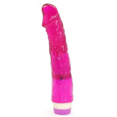 8.75-inch Jelly Purple Multi-speed Bendable Penis Vibrator - Peaches and Screams