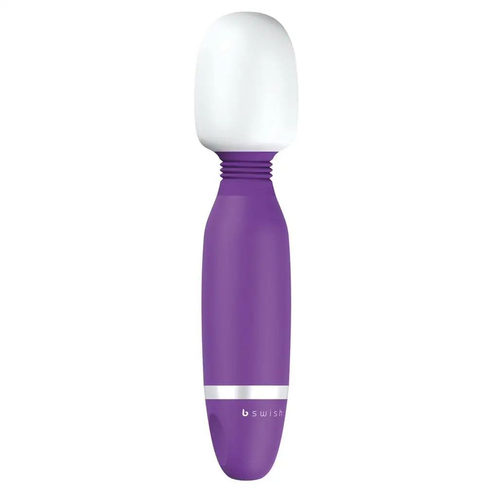 8-inch Bswish Bthrilled Classic Vibrating Wand Massager - Peaches and Screams