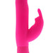 8-inch Pink Waterproof 10-function Rabbit Vibrator With Clit Stim - Peaches and Screams