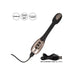9.25 - inch Colt Silicone Black Electro Estim Rechargeable Massager - Peaches and Screams